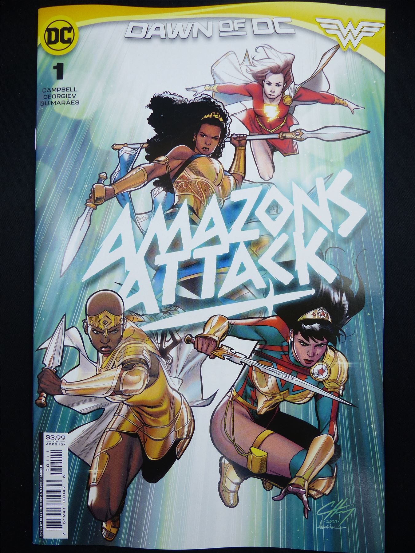 AMAZONS Attack #1 - Dec 2023 DC Comic #2G