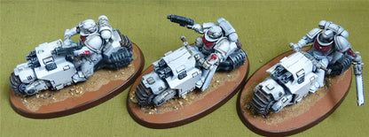 Outriders painted - White Scars - Warhammer 40K #4PM