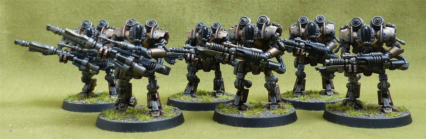 Thallax Cohort painted - Mechanicum - Warhammer Horus Heresy #ES