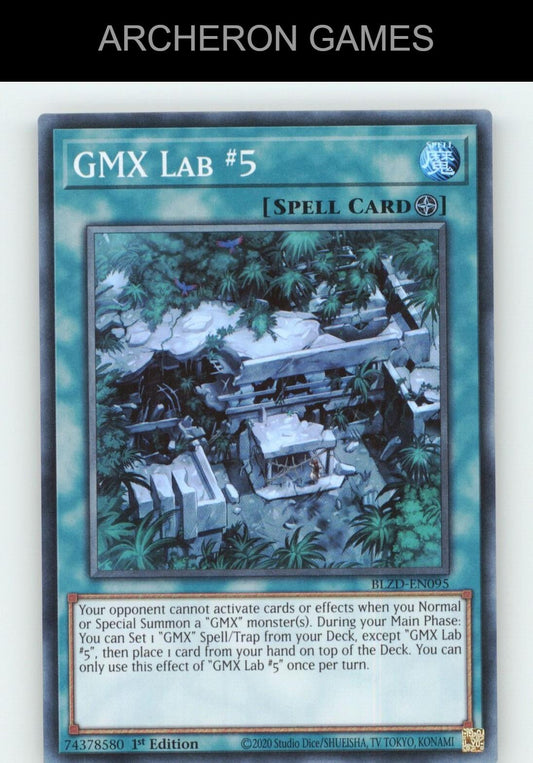 GMX Lab #5 SR YUGIOH Card