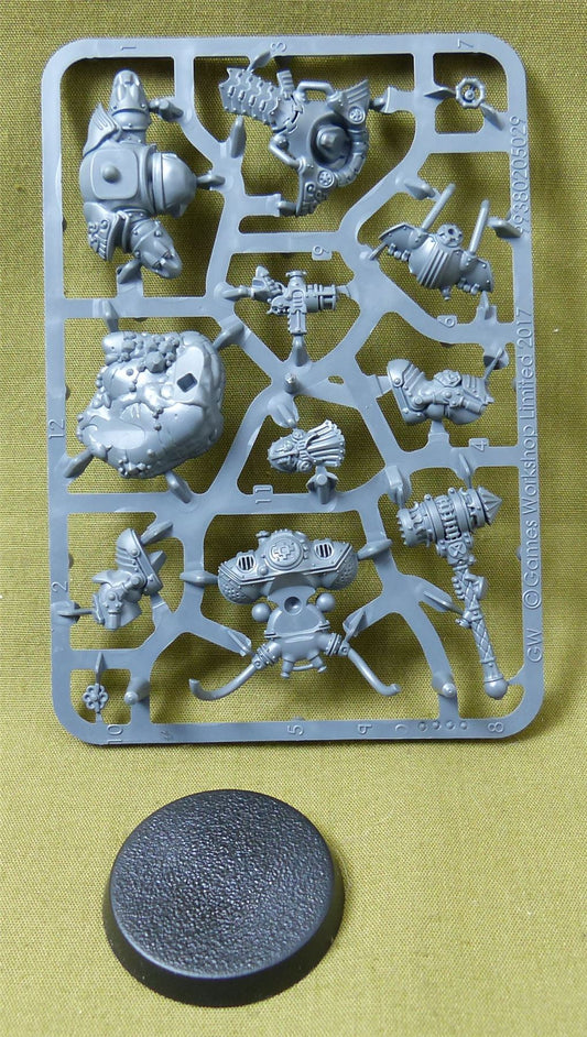 Arkanaut Admiral Sprue - Warhammer AoS #2K2