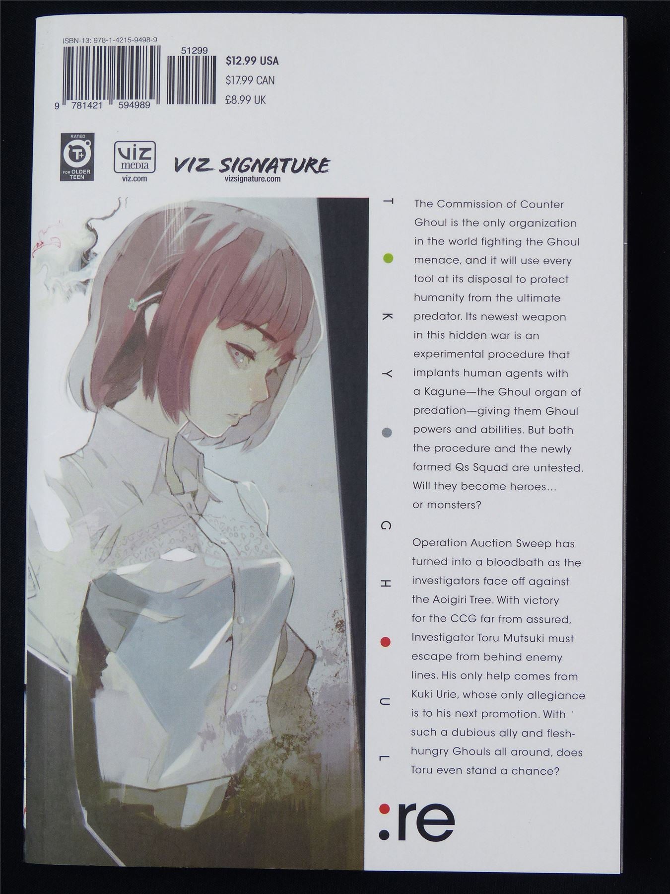 Tokyo Ghoul: re Volume 3 - Viz Media Manga #53Z