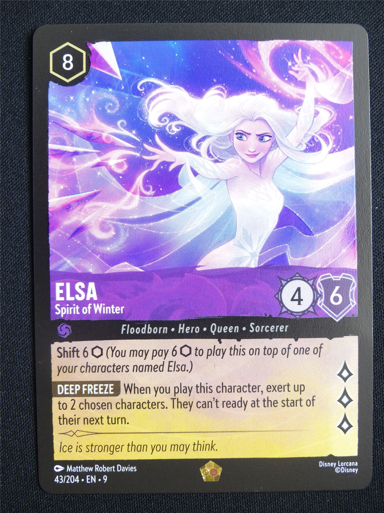 Elsa Spirit of Winter 43/204 - Lorcana Card #149