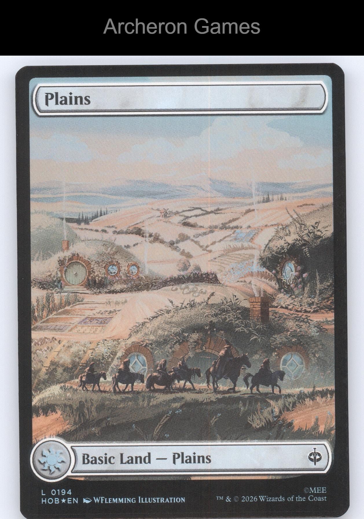 Plains (0194) HOB 194 Land MTG Card The Hobbit