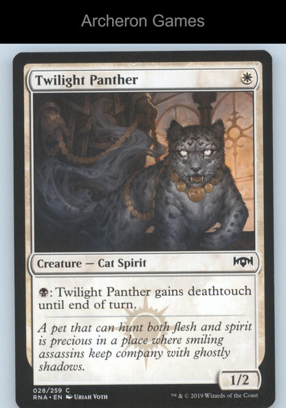 Twilight Panther 28 C MTG Card Ravnica Allegiance
