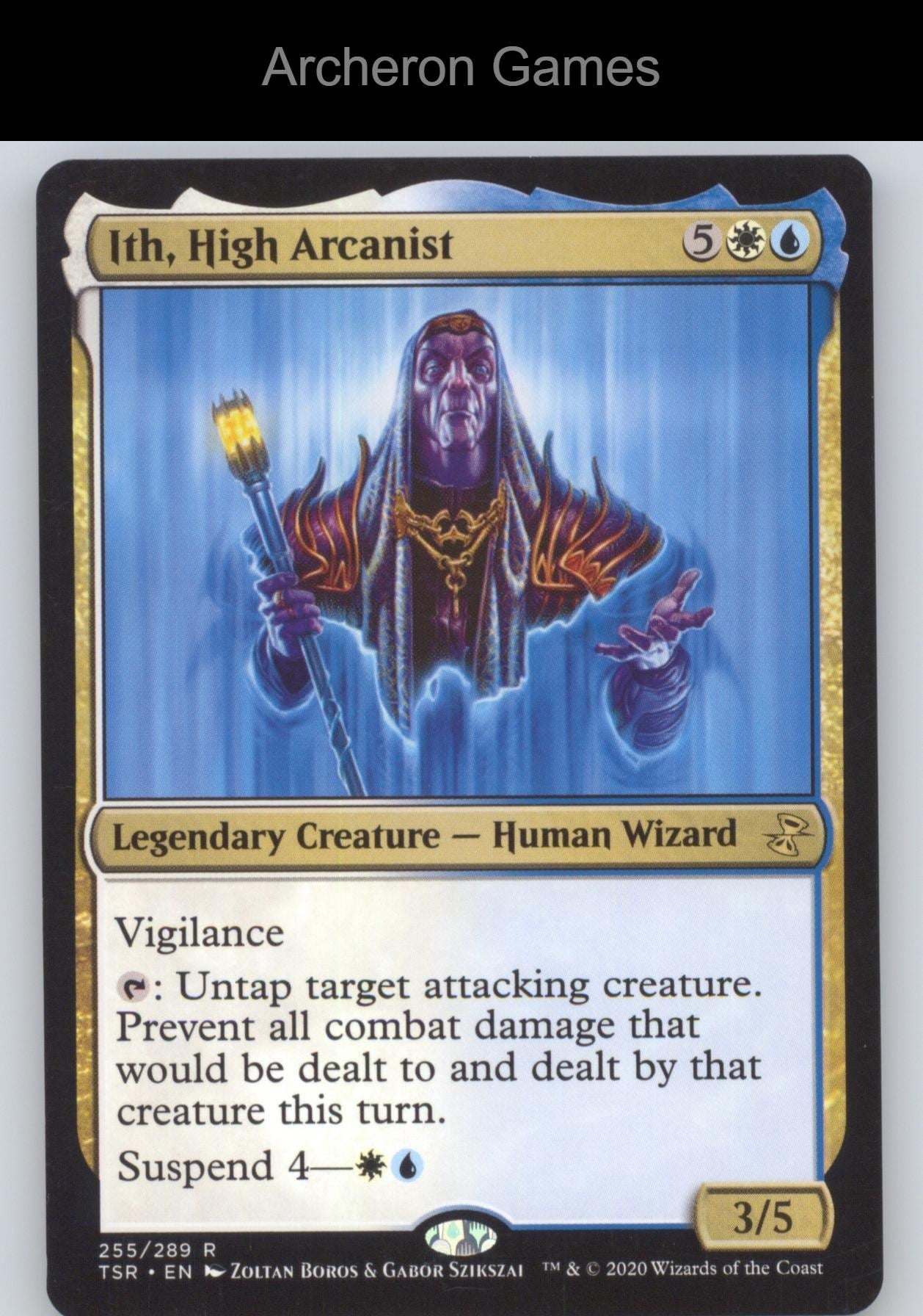 Ith, High Arcanist 255 R MTG Card Time Spiral: Remastered