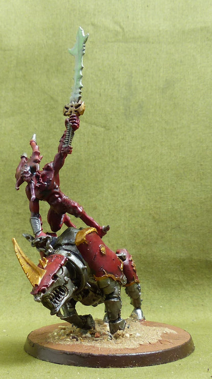 Bloodcrusher Champion set of 1 painted - Chaos Daemons - Warhammer 40K #K2