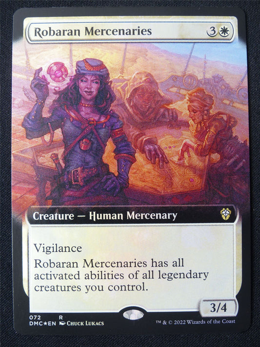 Robaran Mercenaries Extended Foil - DMC - Mtg Card #2E3