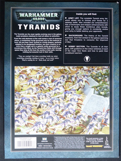 Tyranids 4th Edition Codex 2005 Softback - Warhammer 40K #1PC