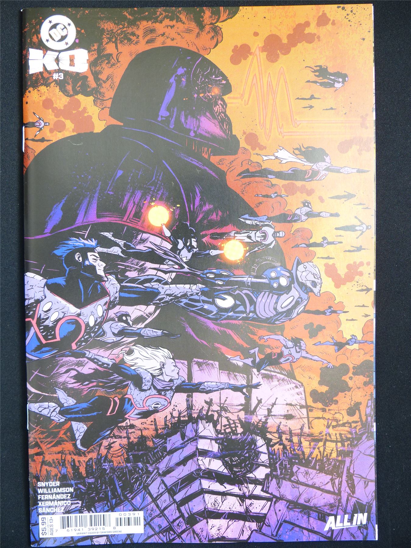 DC KO #3 Variant - DC Comic #1HE