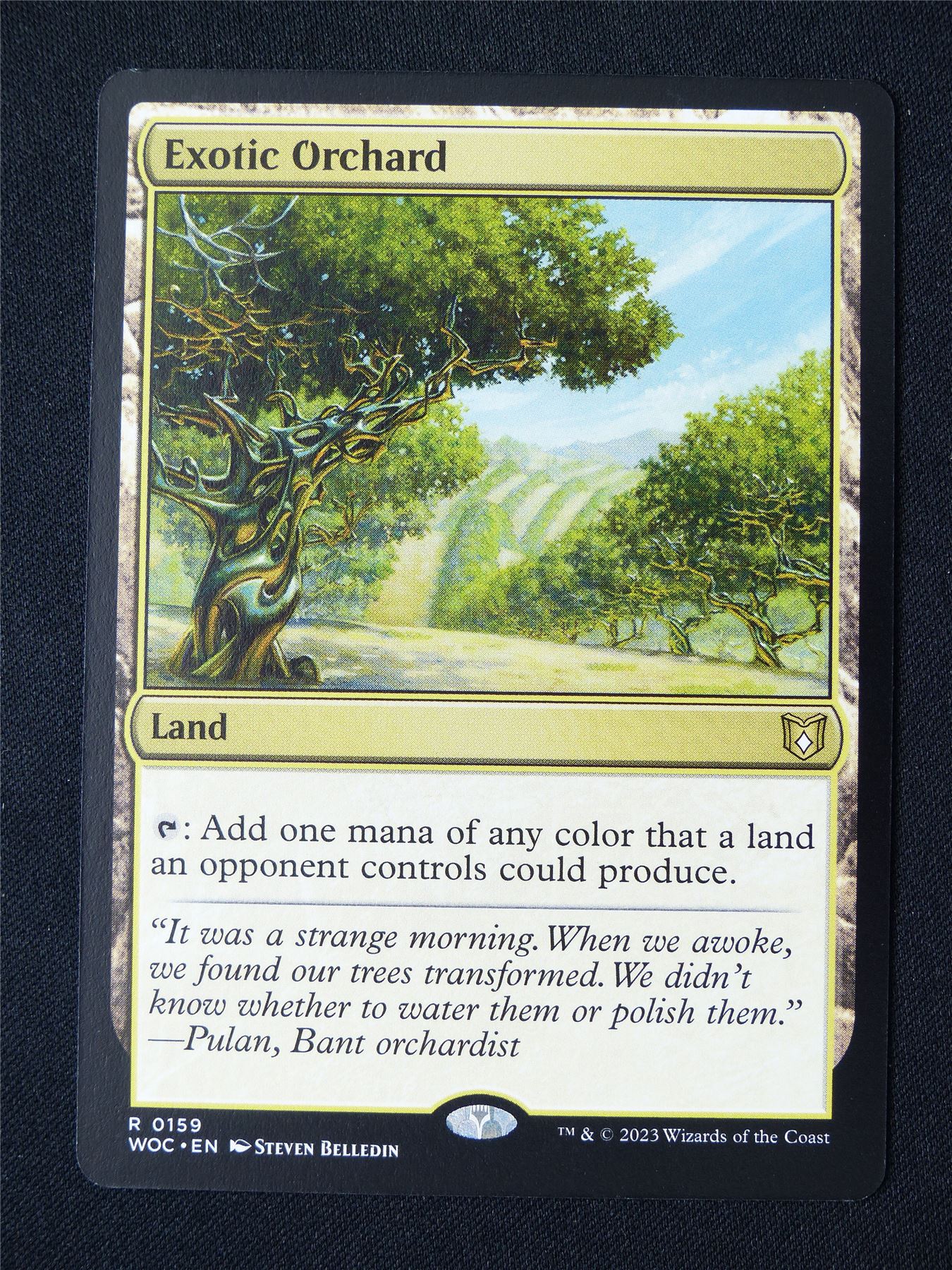 Exotic Orchard - WOC - Mtg Card #34O