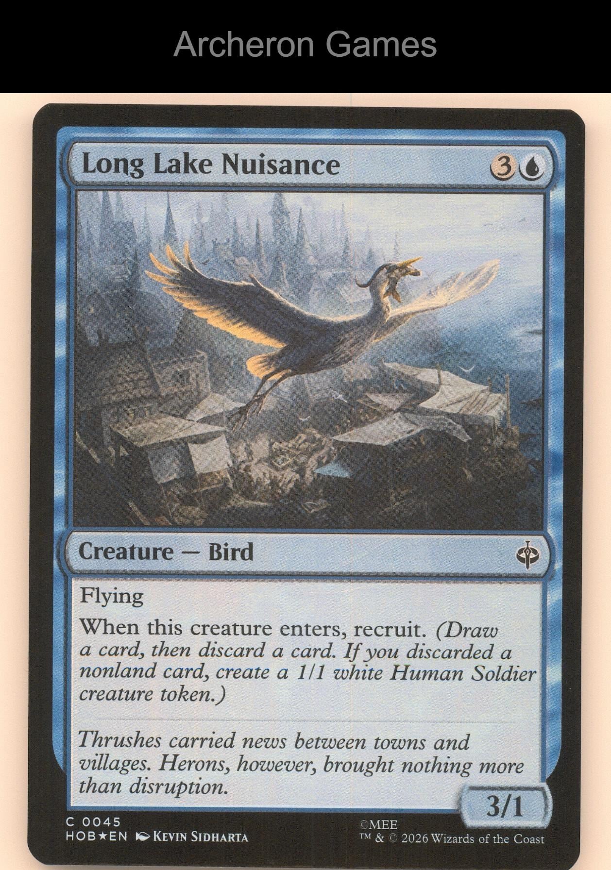 Long Lake Nuisance HOB 45 C MTG Card The Hobbit