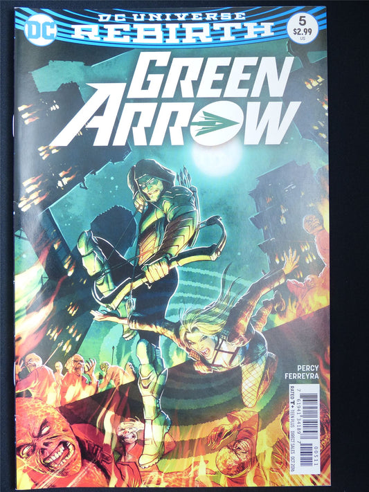 GREEN Arrow #5 Rebirth - DC Comic #67S