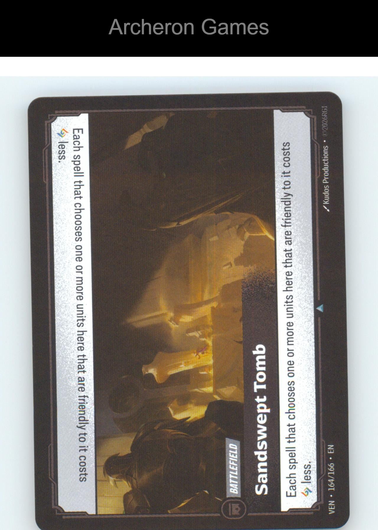 Sandswept Tomb VEN 164/166 UC Vendetta Riftbound Card Foil
