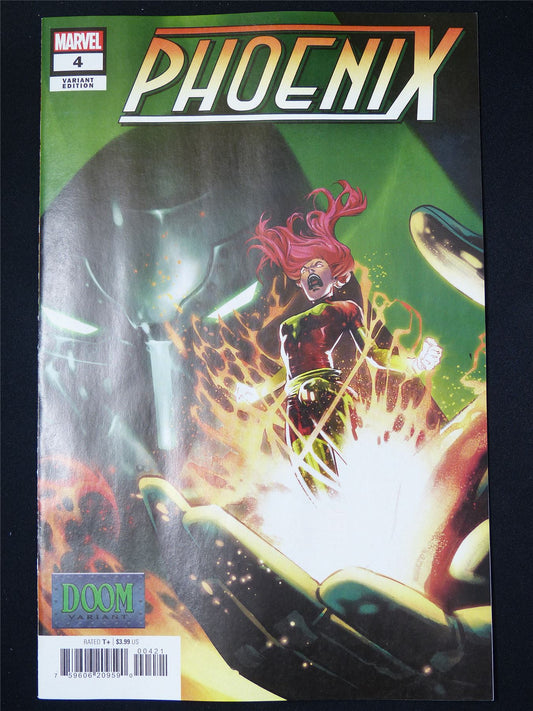 PHOENIX #4 Doom Variant - B&B Dec 2024 Marvel Comic #2IL