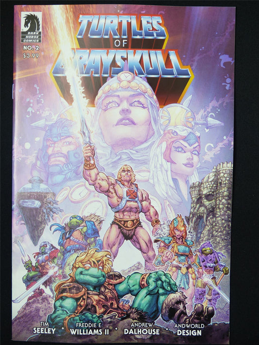 TURTLES of Grayskull #2 - B&B Nov 2024  Dark Horse Comic #3UR