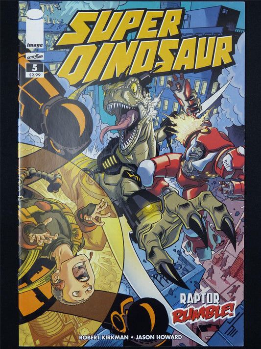 SUPER Dinosaur #5 - B&B Image Comic #3PG