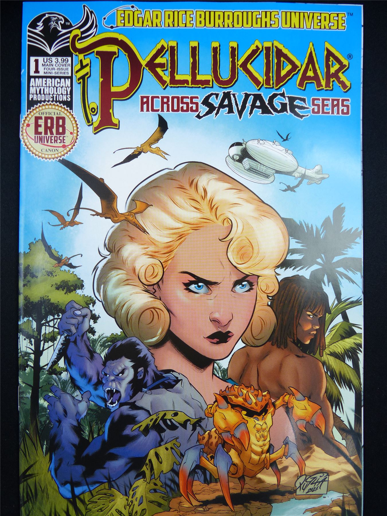 PELLUCIDAR: Across Savage Seas #2 - May 2023 Mythology Comic #6Y