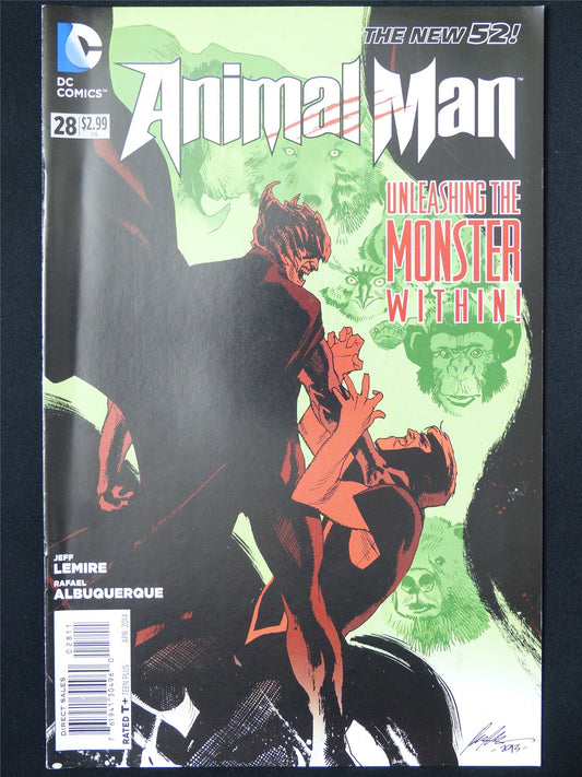 ANIMAL Man #28 - B&B DC Comic #TD
