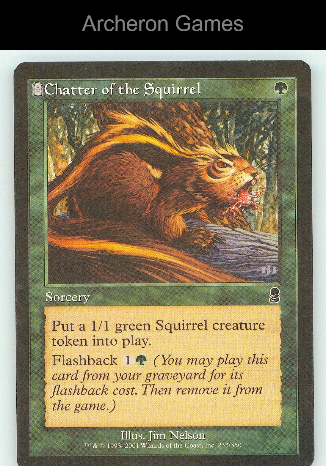 Chatter of the Squirrel PLST 233 C MTG Card NM/EX+