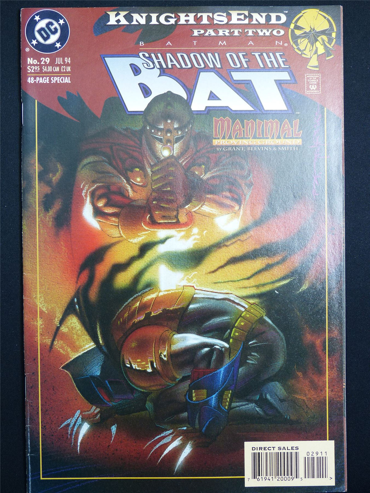 BATMAN: Shadow of the Bat #29 Cvr A Classic - DC Comic #4G2