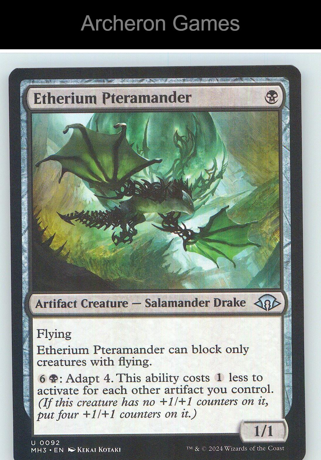 Etherium Pteramander MH3 92 UC MTG Card NM/EX+
