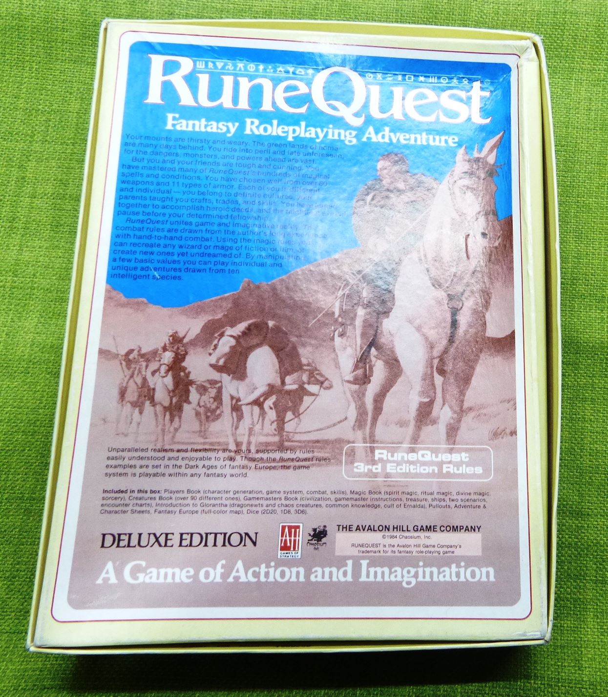 Rune Quest Deluxe Edition Fantasy Roleplaying Adventure #6C