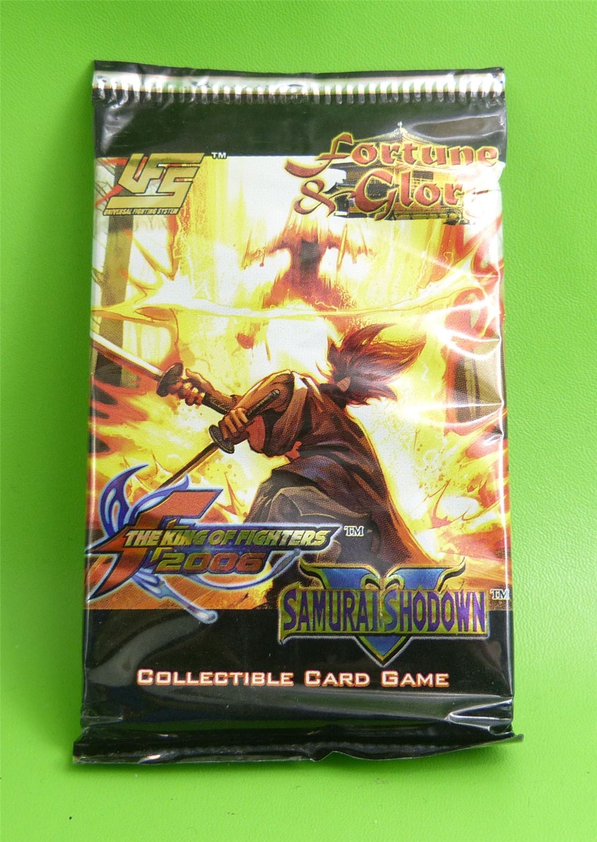 UFS King of Fighters Samurai Shodown Sealed Booster Pack #4CM