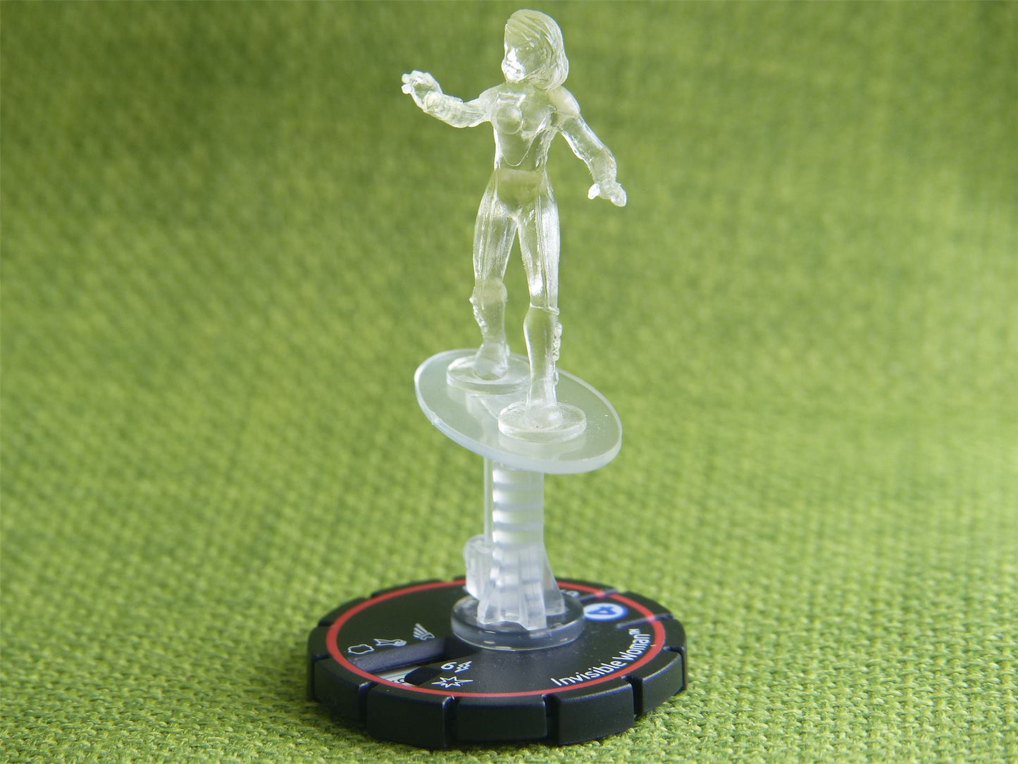 Invisible Woman #075 Hand Painted - Heroclix Wizkids games miniatures #5AF