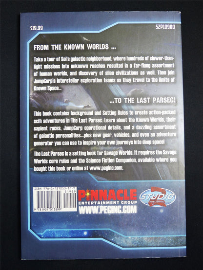 The Last Parsec: Core Rules - Savage Worlds Roleplay Softback #2UA