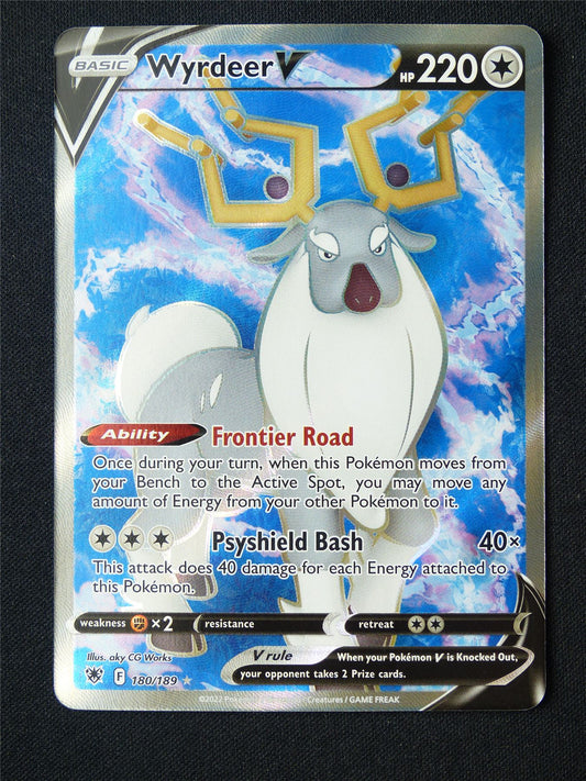 Wyrdeer V 180/189 Textured Holo - Pokemon Card #2SR