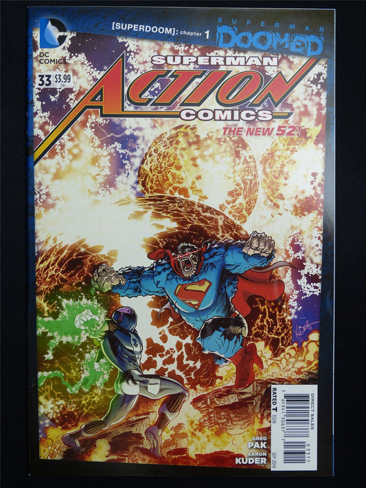 SUPERMAN: Action Comics #33 new 52! - DC Comic #3BT