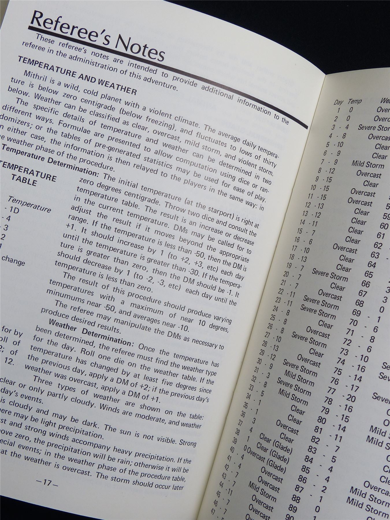 Traveller: Double Adventure 2 Mission on Mithril - Roleplaying Booklet #2TX