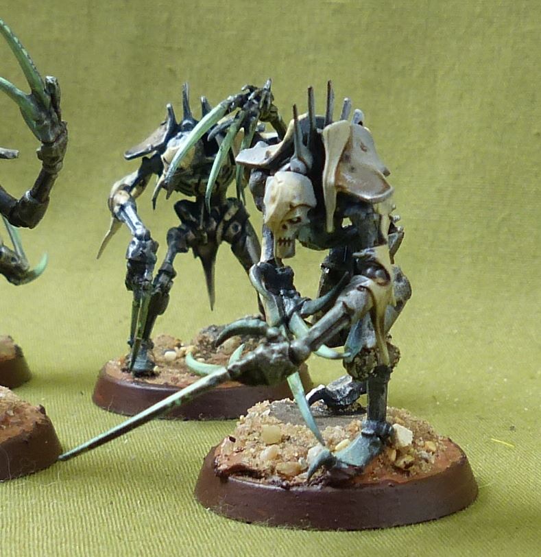 Flayed Ones painted - Necrons - Warhammer 40K #40M