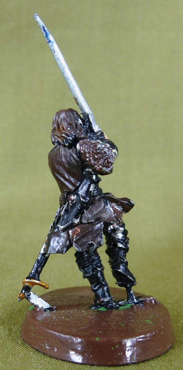 Metal Aragorn at Helms Deep- LOTR Warhammer - Warhammer AoS 40k #ZD