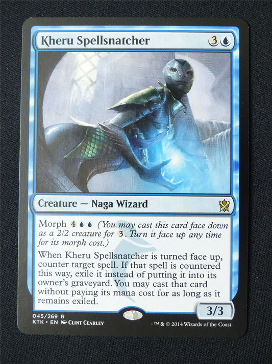 Kheru Spellsnatcher - KTK - Mtg Card #9CU