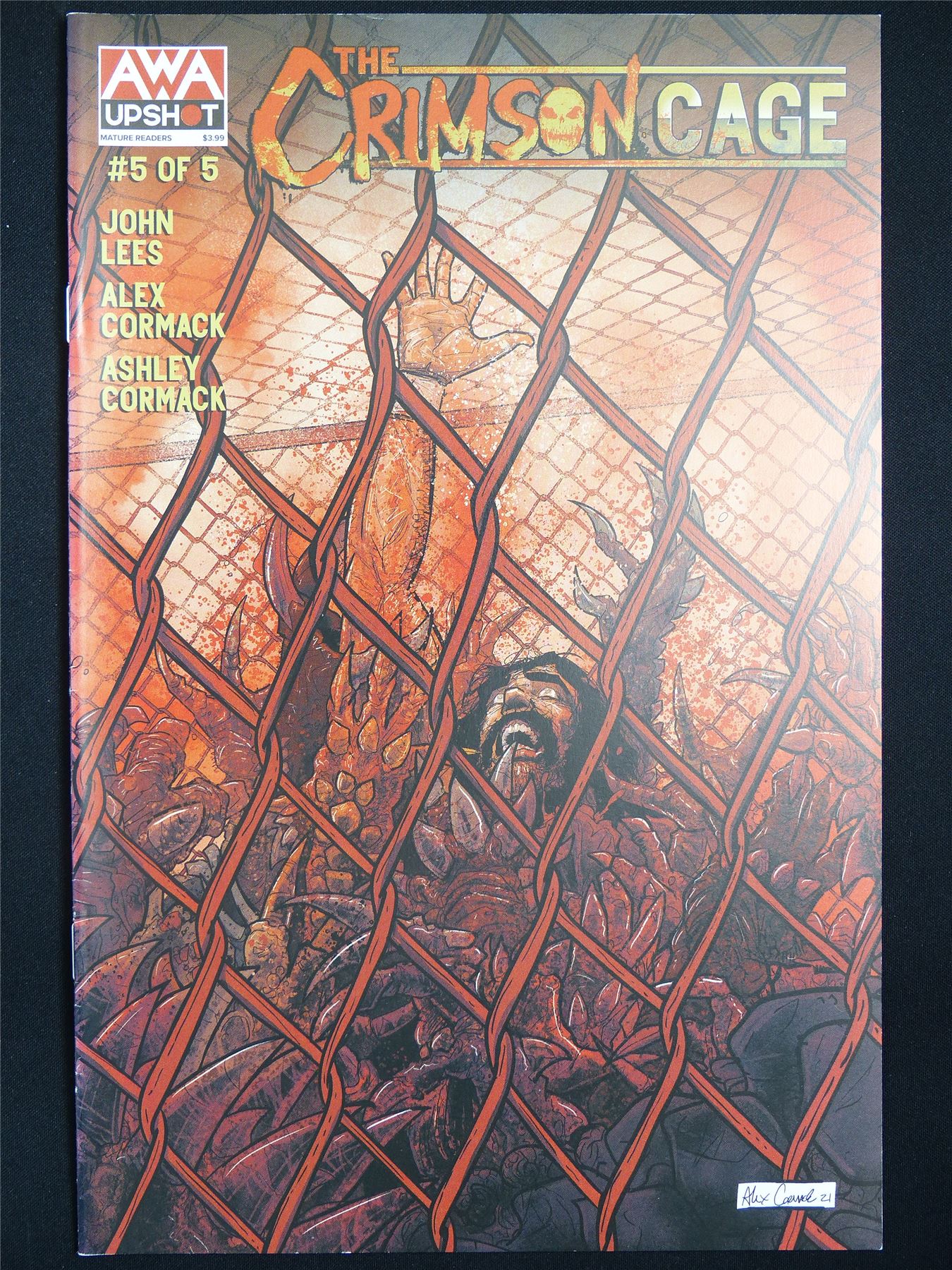 The CRIMSON Cage #5 - AWA Comic #1NM