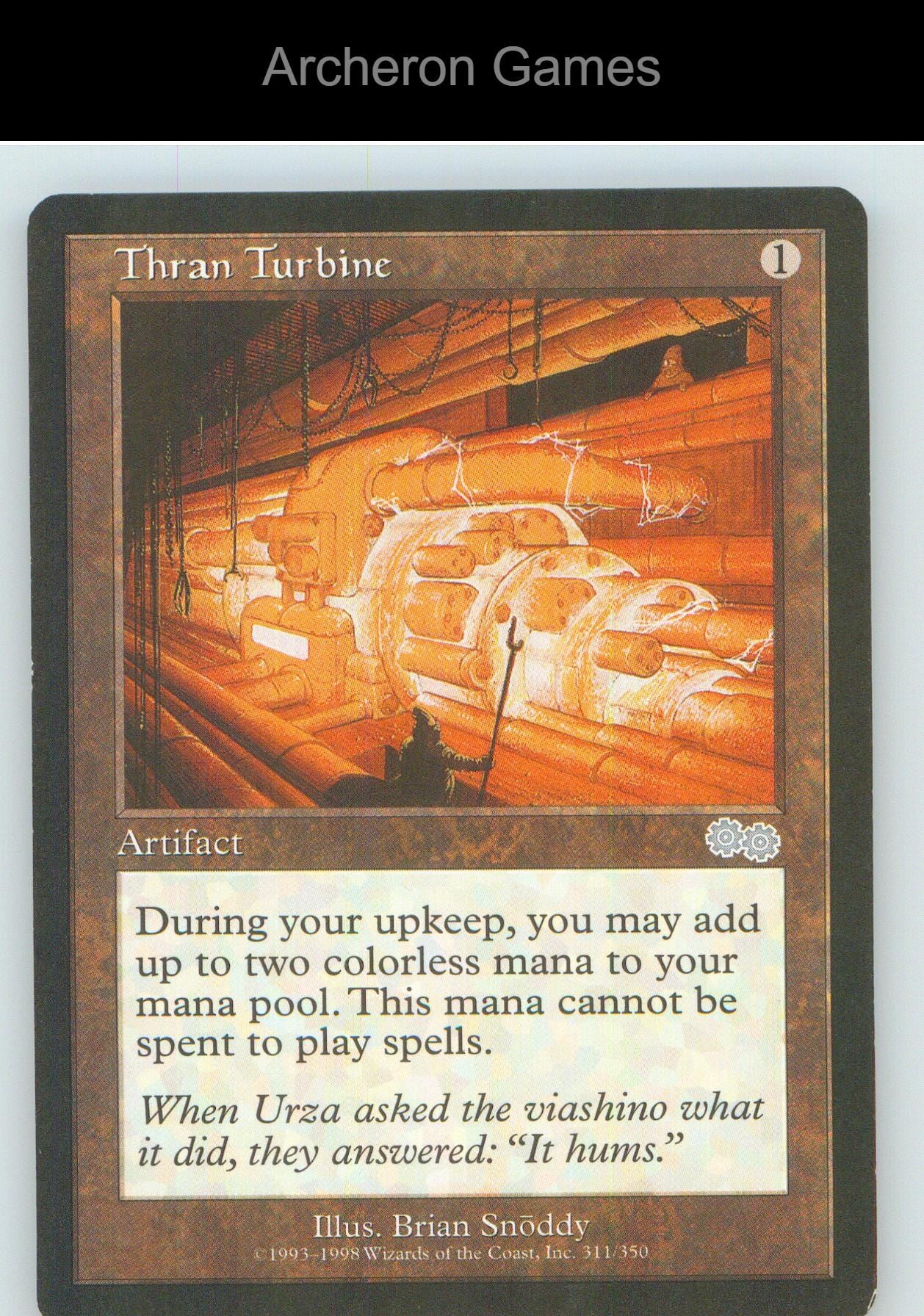 Thran Turbine USG 311 UC MTG Card NM/EX+