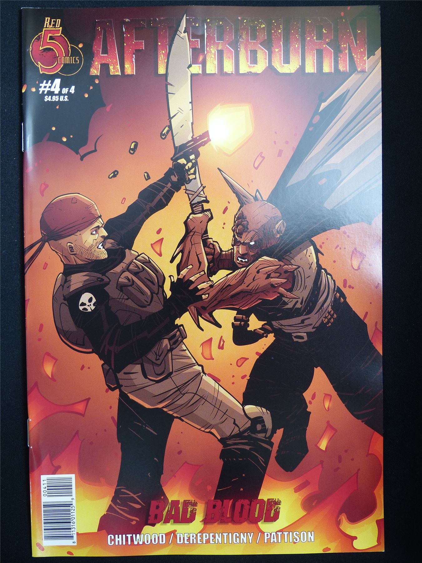 AFTERBURN #4 - Mar 2026 Red 5 Comic #3TB