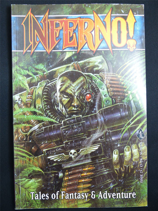 Inferno! Tales of Fantasy and Adventure #23 - Vintage Games Workshop Black Library Publications