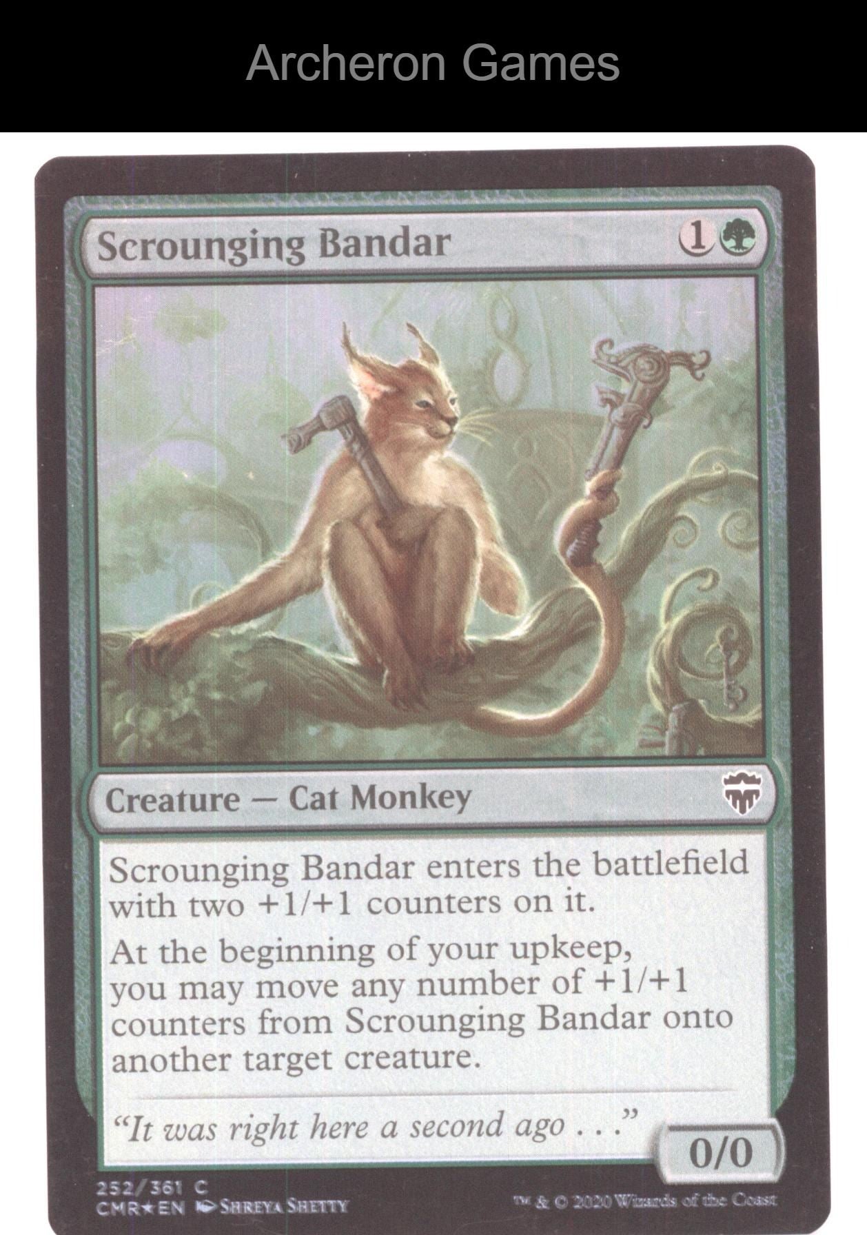 Scrounging Bandar 252 C MTG Card Commander Legends