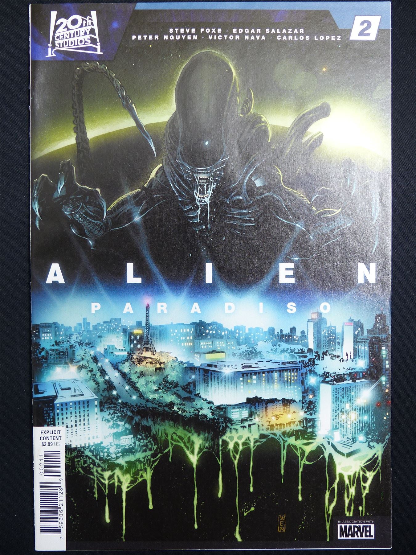ALIEN: Paradiso #2 Cvr A - Marvel Comic #4Q5