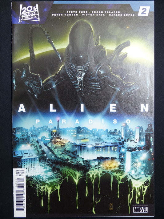 ALIEN: Paradiso #2 Cvr A - Marvel Comic #4Q5