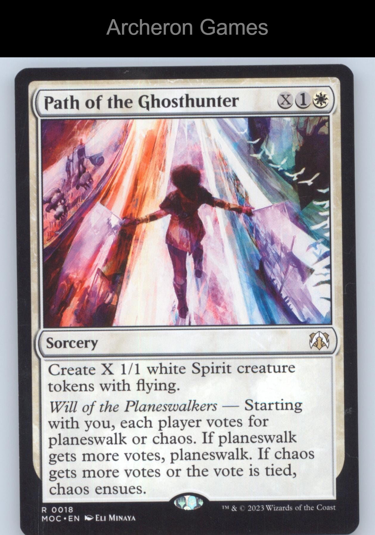 Path of the Ghosthunter 18 R MTG Card Commander: March of the Machine