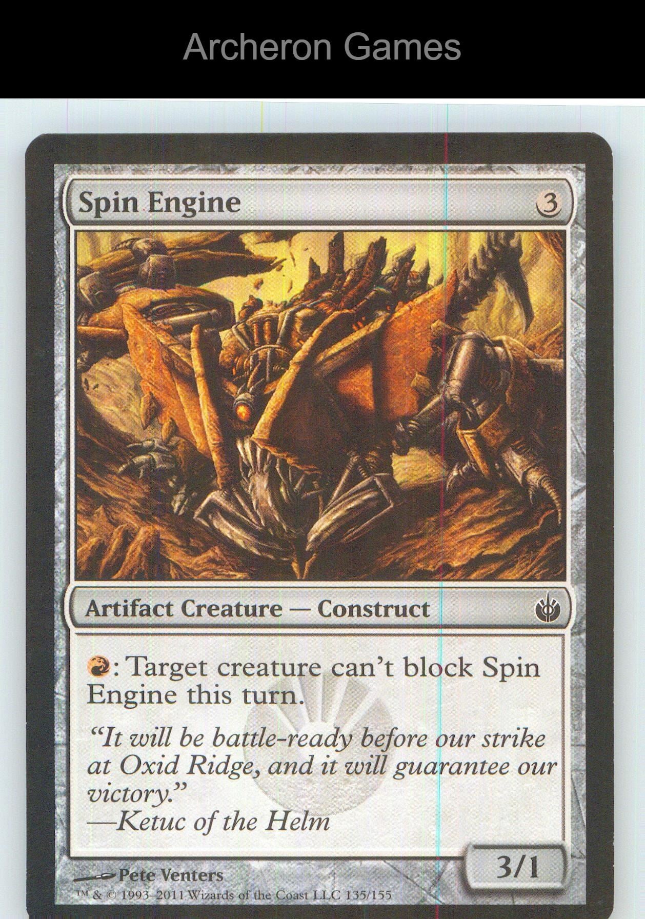 Spin Engine MBS 135 C MTG Card NM/EX+