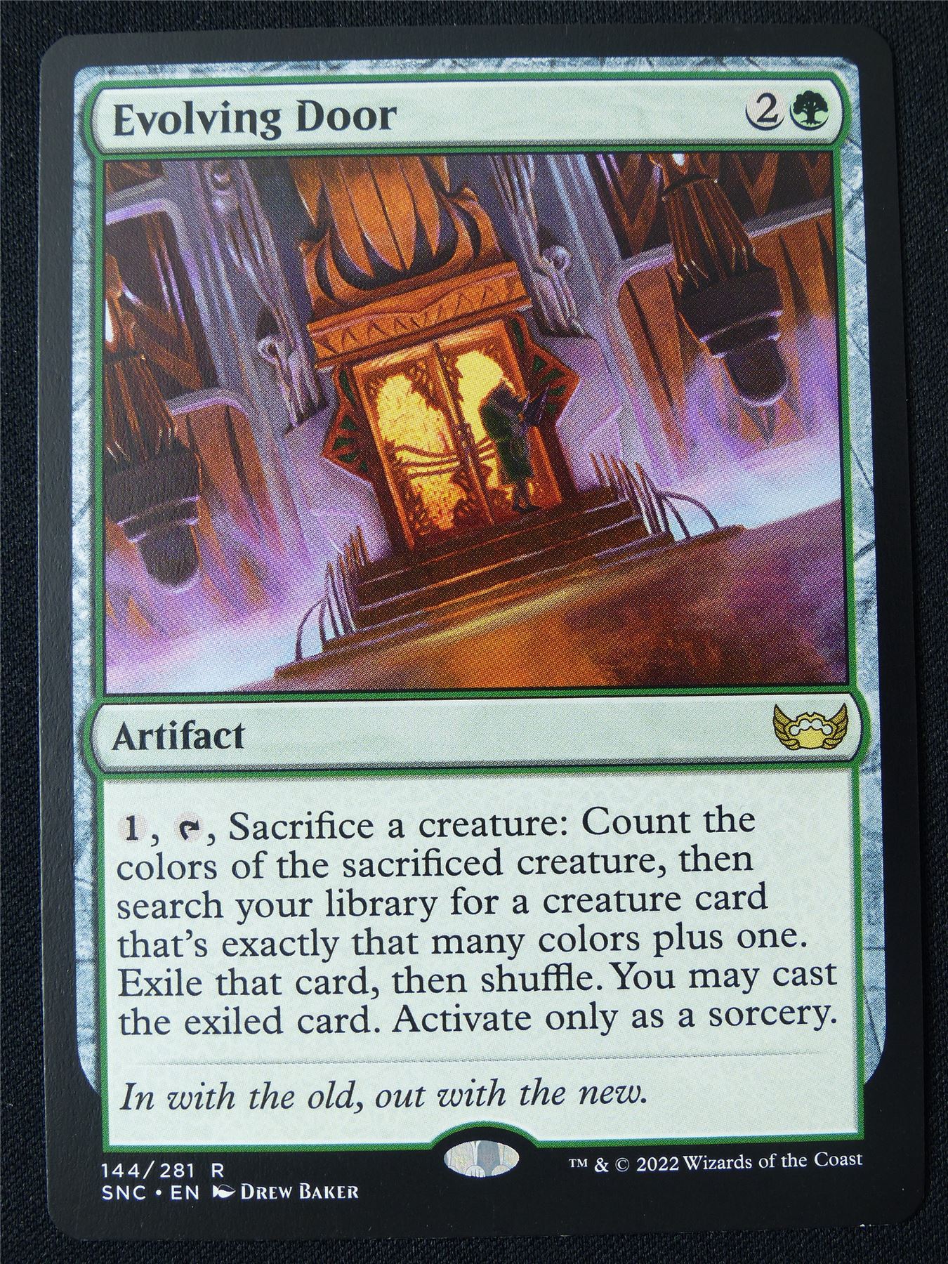 Evolving Door - SNC - Mtg Card #27Y