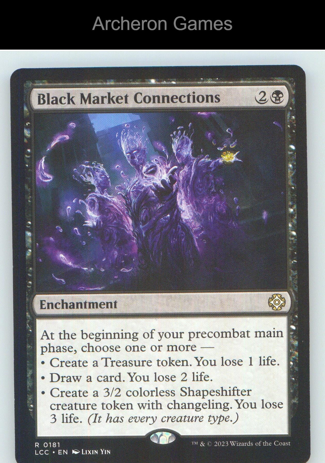 Black Market Connections LCC 181 R MTG Card NM/EX+