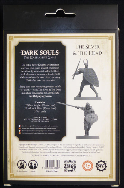 The Silver & The Dead - Dark Souls Roleplaying Game Miniatures #3KS