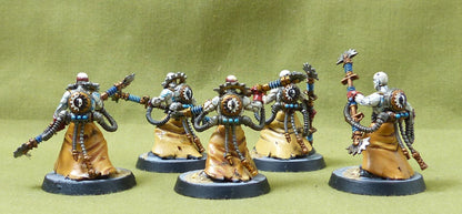 Corpuscarii Electro-Priests painted - Adeptus Mechanicus - Warhammer 40K #2WP