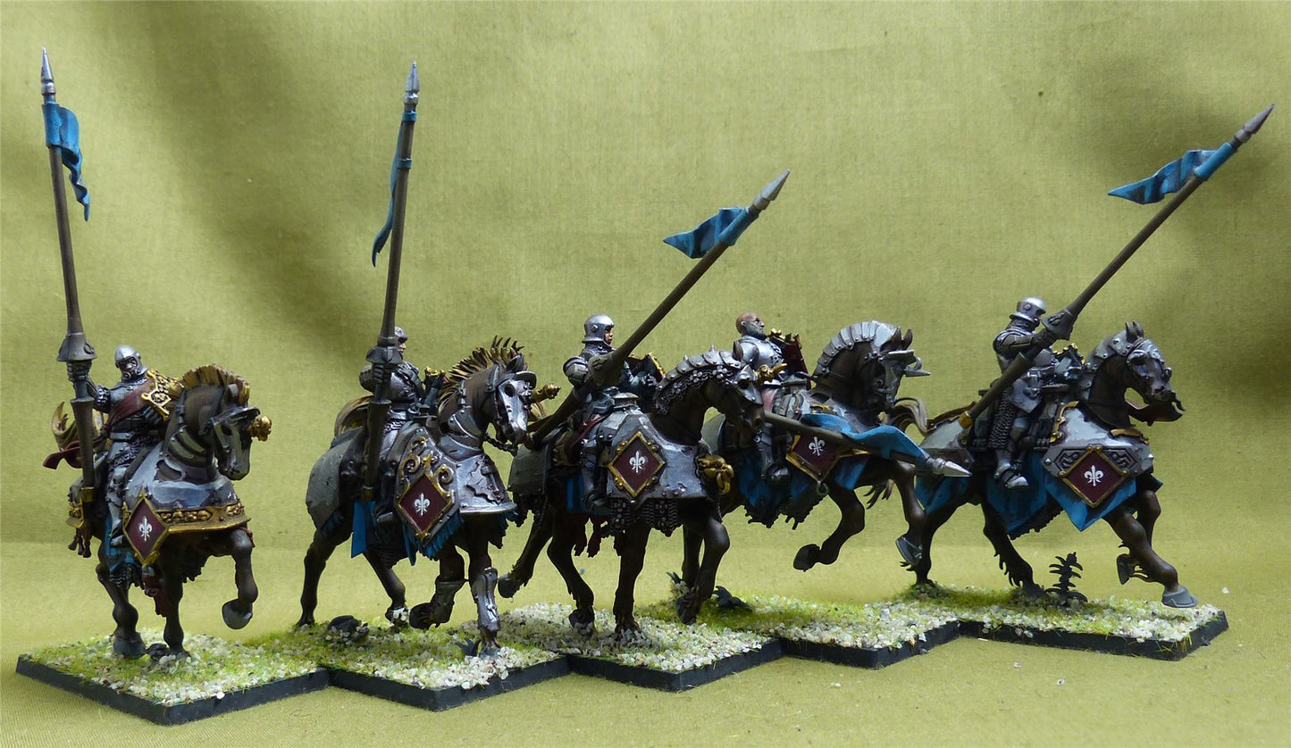Freeguild Cavaliers painted - Cities of Sigmar - Warhammer AoS #2QT